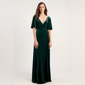 Emerald Jenny Yoo Marin Dress NWT